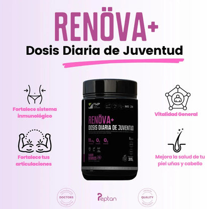 COLAGENO RENOVA+  CON BIOPEPTIDOS ACTIVOS