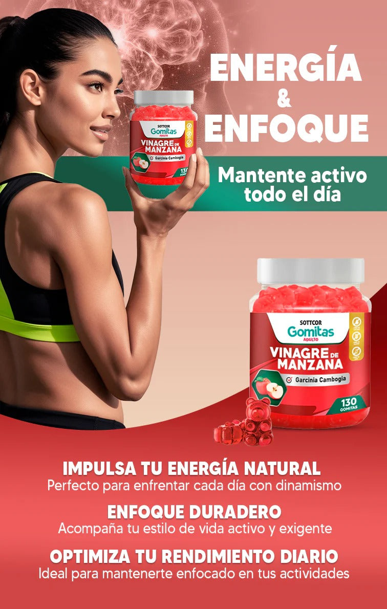 Gomitas De Vinagre De Manzana